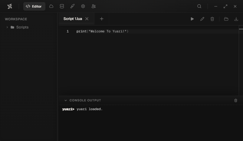 Yuari Script Executor Interface