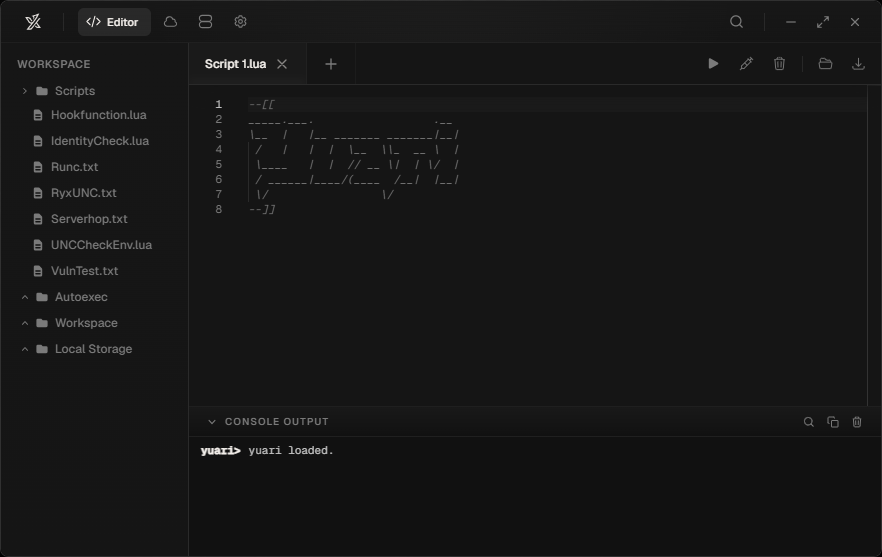 Yuari Script Executor Interface
